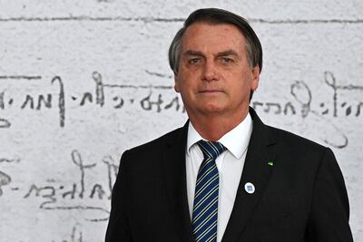 Jair Bolsonaro, presidente de Brasil.