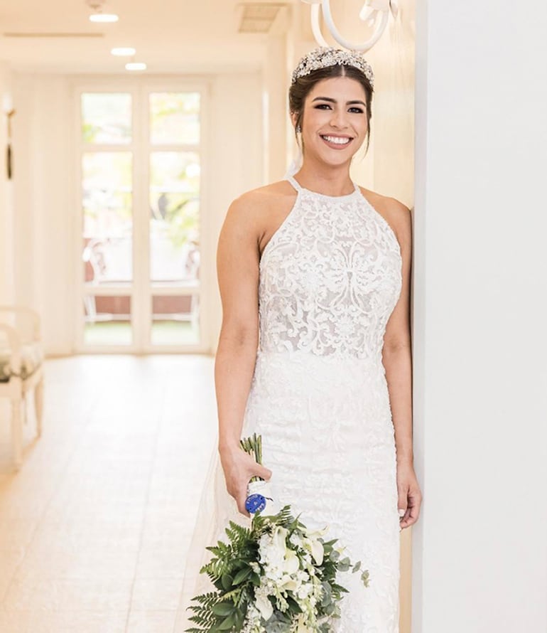 El look nupcial estuvo a cargo de Sax, Gabriela Lucía y Just Flowers.