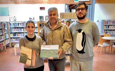 Roque González Vera presentó su álbum fotográfico en Scandiano, Italia.