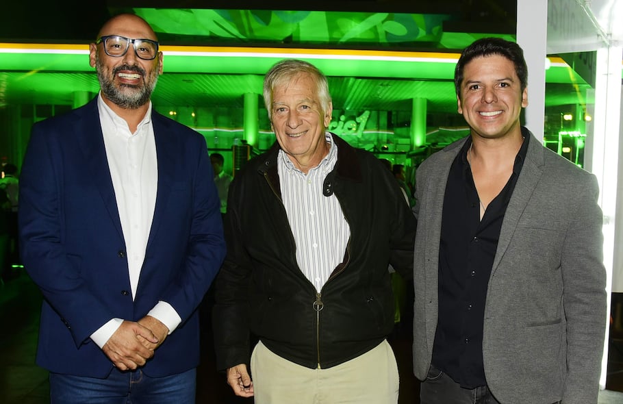 Raúl Zapag, Francisco Benavente y Diego López.