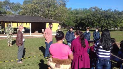 Las mujeres fueron dadas de alta hoy.