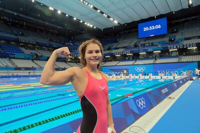 Luana Alonso hizo su debut en Juegos Olímpicos.