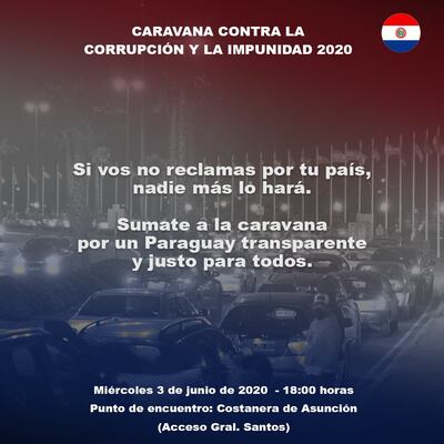 Caravana contra la corrupción