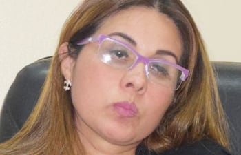 Teresita Cazal, jueza Penal de Garantías que otorgó la cuestionada salida procesal.