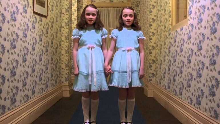 Una escena de "The Shining".