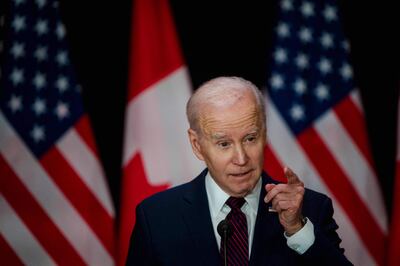 Joe Biden, Presidente de los Estados Unidos.