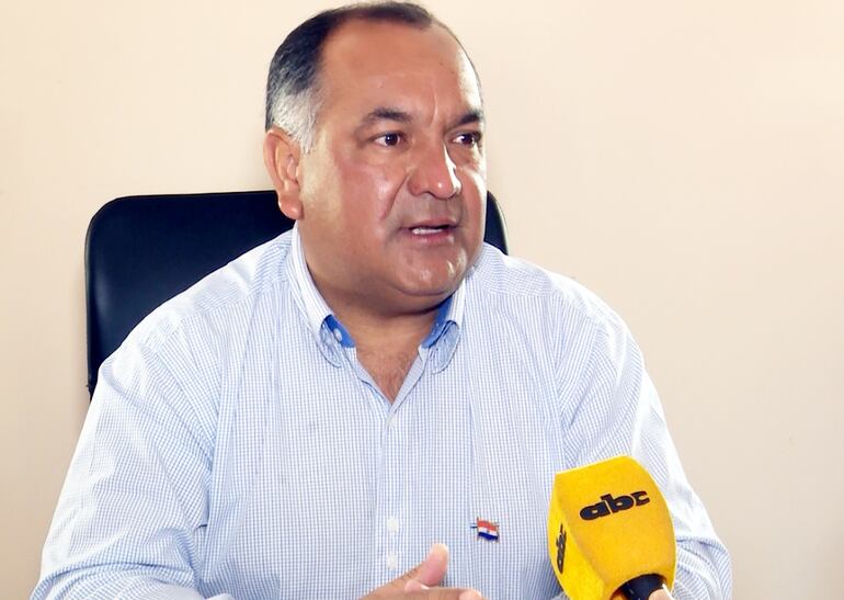 Agustín Ovando, intendente de Santaní que encabezó el atropello a la subsede de la Gobernación de San Pedro en su ciudad.