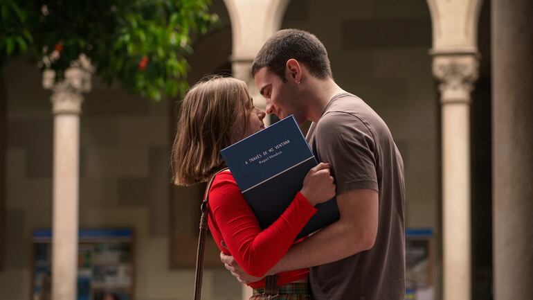 A través del mar película