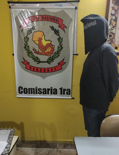 Juan Carlos Cabezudo Cuevas fue detenido en Ciudad del Este por agentes de la Comisaría 1ª.