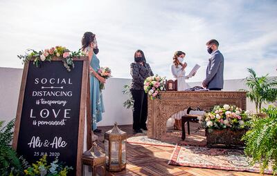 Boda llevada a cabo en julio del año pasado, bajo la coordinación de Valentina Pangrazio by The Vow.
