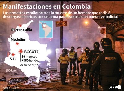 MANIFESTACIONES EN COLOMBIA