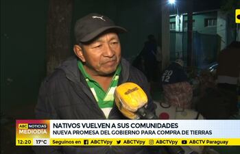 Nativos vuelven a sus comunidades