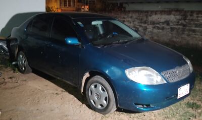 En el procedimiento fue incautado un vehículo de la marca Toyota Corolla.