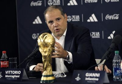 Vittorio Montagliani, presidente de la Concacaf, que será anfitriona del Mundial 2026.