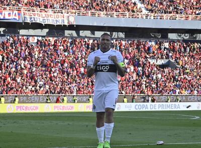 Richard Ortiz, jugador de Olimpia.