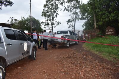Procedimiento policial tras hallazgo de cadáver.