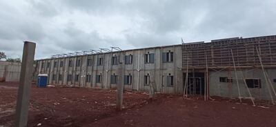 Las obras de la penitenciaría de Minga Guazú se encuentran con un avance del 63%.