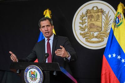 Juan Guaidó, líder de la oposición venezolana.