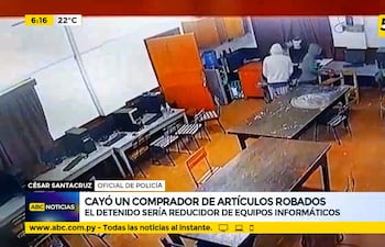 Cayó un comprador de artículos robados