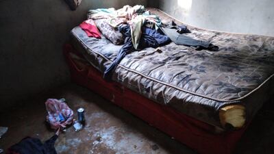 Los policías encontraron latas de cerveza en la casa donde se produjo el sangriento episodio.