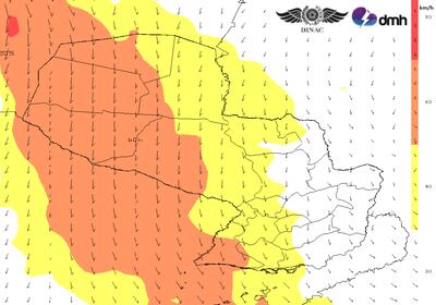 meteorologia viento norte Paraguay
