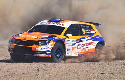 Agustín Alonso y Diego Fabiani serán protagonistas en la RC2A con el Skoda Fabia R5.