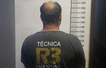Bernardo Vázquez, detenido.