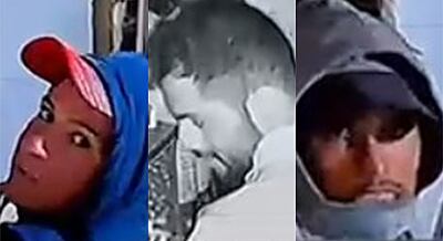 De los cinco sujetos, al menos tres son visibles de manera bastante clara.