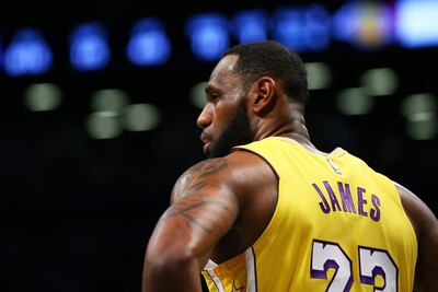 LeBron James, Los Angeles Lakers.