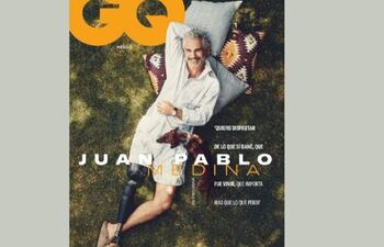 Portada de la revista GQ posteada por el actor mexicano Juan Pablo Medina, en su cuenta de Instagram.
