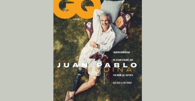 Portada de la revista GQ posteada por el actor mexicano Juan Pablo Medina, en su cuenta de Instagram.