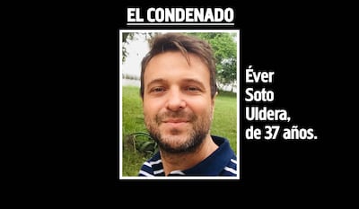 Éver Soto Uldera, estafador serial condenado.