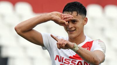 Con potencial albirrojo. Ramón Sosa (21), el chico de Maracaná (Canindeyú), juega así como habla, con soltura. Las entrevistas las hace en jopara, para  conservar su esencia.