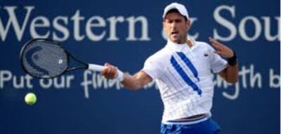Novak Djokovic ya está en semifinales de Cincinnati.