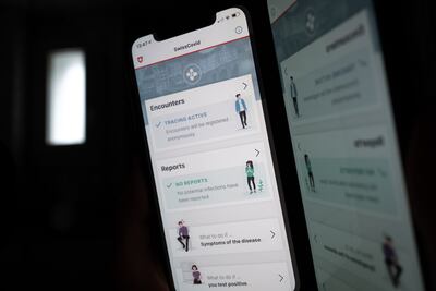 La app "SwissCovid" creada en Suiza es segura. Especialistas en ciberdelitos alertan de aplicaciones falsas para robar datos personales.