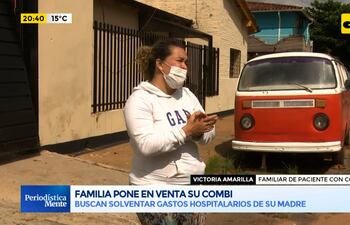 Familia pone en venta su combi para solventar gastos hospitalarios