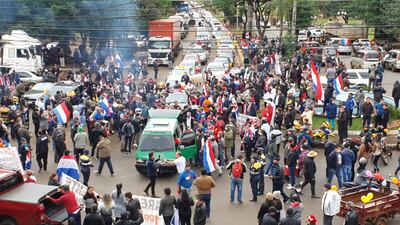 Esteños ratifican rechazo al clan Zacarías.