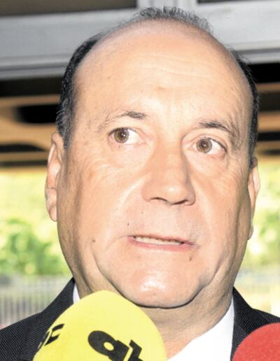 Óscar “Cachito” Salomón, presidente del Senado y del Poder Legislativo. Hoy se reúne con líderes de bancadas y asesores.