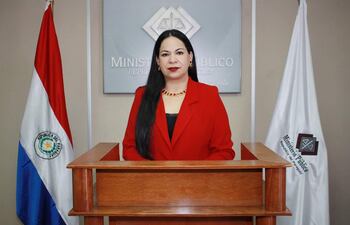 La fiscal Angelina Arriola, tuvo a su cargo la investigación del caso de violación.