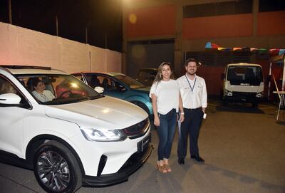 Distintos modelos participaron de la Feria Avenida Automotor.