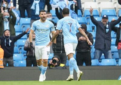 El Kun marcó un doblete este domingo.