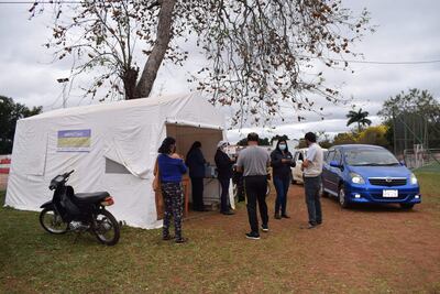 Escasa participación de personas para la aplicación de la segunda dosis en Carapeguá.