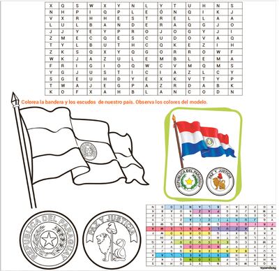 ¡Nuestra bandera tricolor!