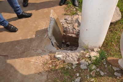 Los cables son constantemente hurtados por desconocidos.