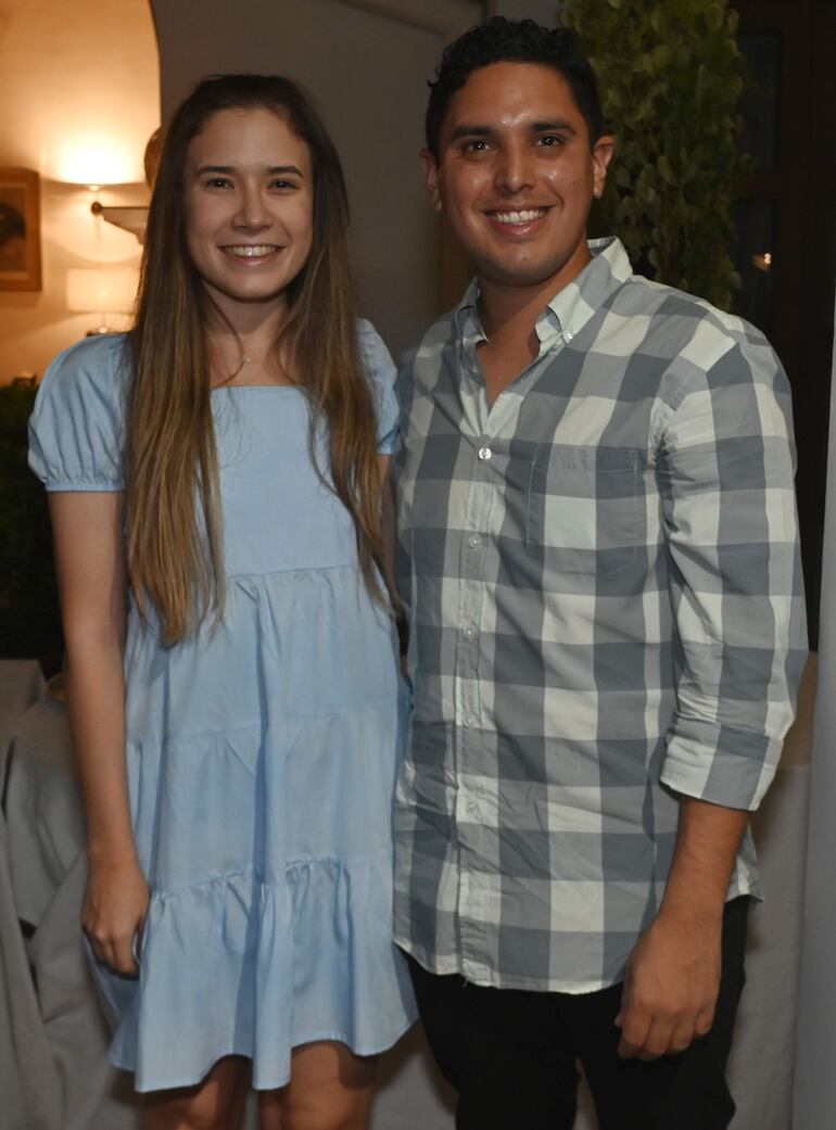 Ana Laura Villalba y Nicolás Alarcón.
