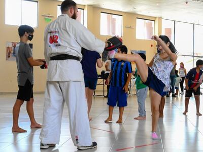 Las Escuelas Deportivas de la SND llegan al Barrio San Francisco, desde ayer. En las próximas semanas se incluirán más disciplinas.