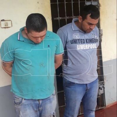 Ambos sicarios fueron detenidos en el barrio Gral. Genes.