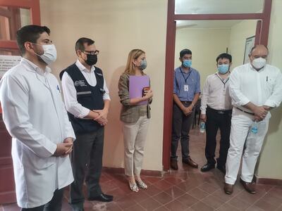 El nuevo director de la XV Región Sanitaria Presidente Hayes, el Dr. Miguel Ángel Romero.