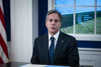 El secretario de Estado de EEUU, Antony Blinken. (Getty Images/AFP).