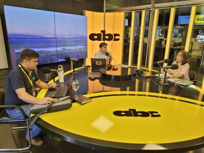 En estudios, Dr. Adrián Arévalos,  defensor público penalista; Dra. Celsa Medina, defensora pública civil ante la Niñez y la Adolescencia.